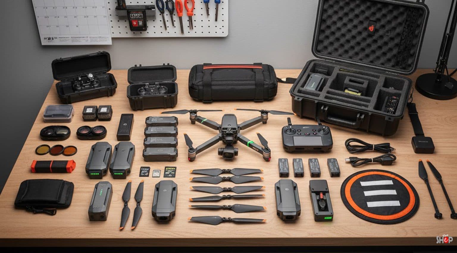 DJI Mavic 3 Pro Enterprise Full Kit – RC Pro, 5 Batts, ND Filters, Cases